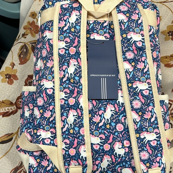 Laptop Backpack Canvas Bag Daypack Satchel unicors - Picture 9 of 12